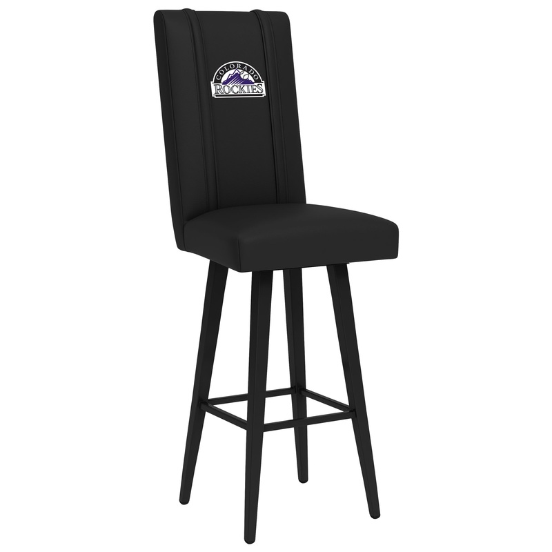 Swivel Bar Stool 2000 with Colorado Rockies Logo