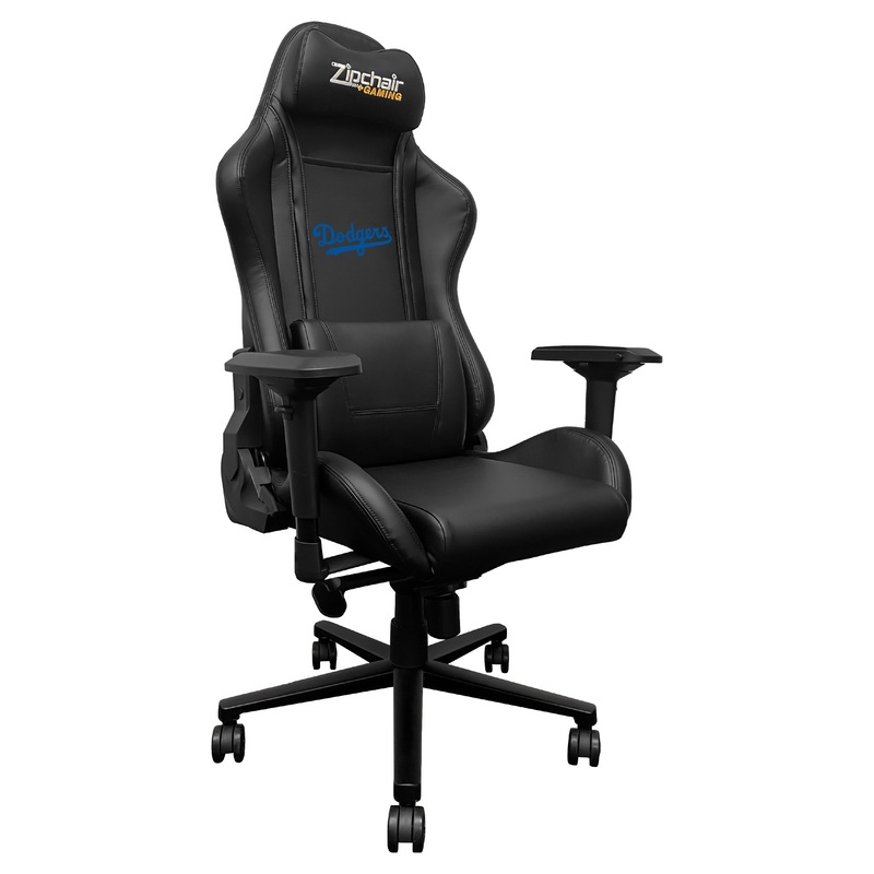 Xpression Pro Gaming Chair with Dodgers Cooperstown Secondary Logo