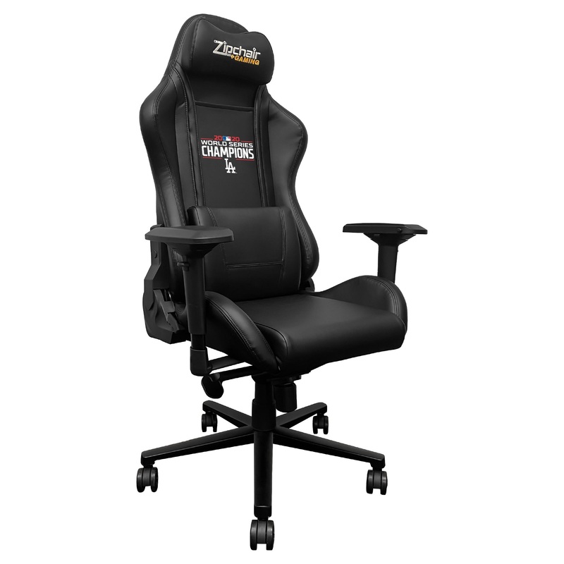 Xpression Pro Gaming Chair with Los Angeles Dodgers 2020 Championship Logo