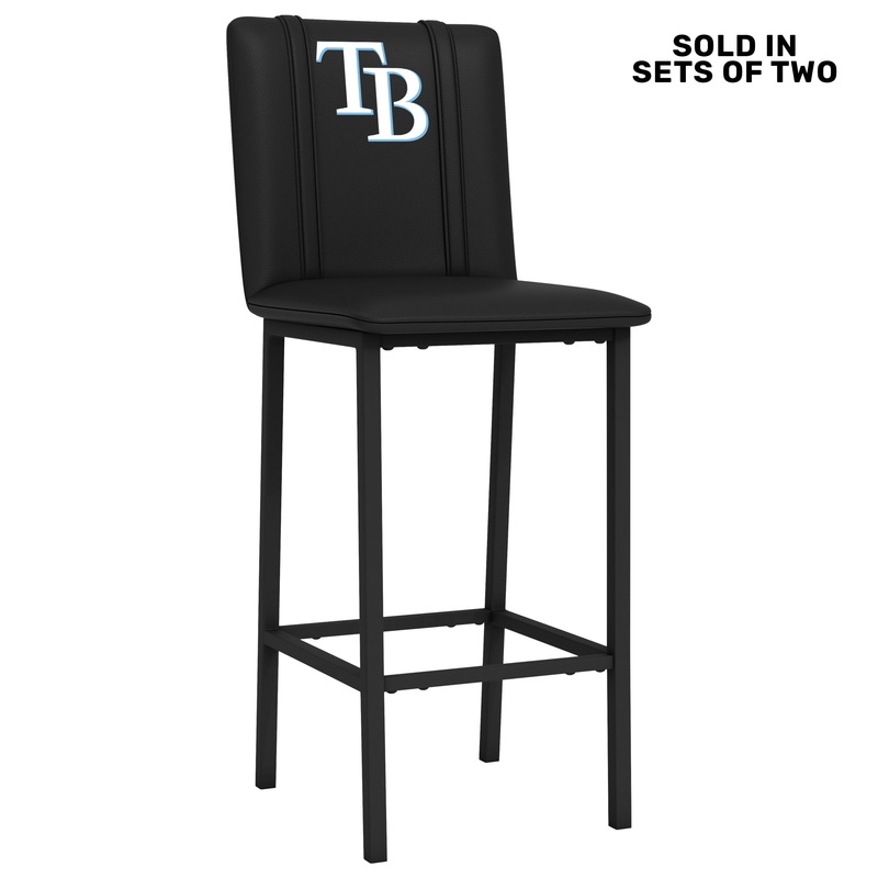 Bar Stool 500 with Tampa Bay Rays Secondary Set of 2