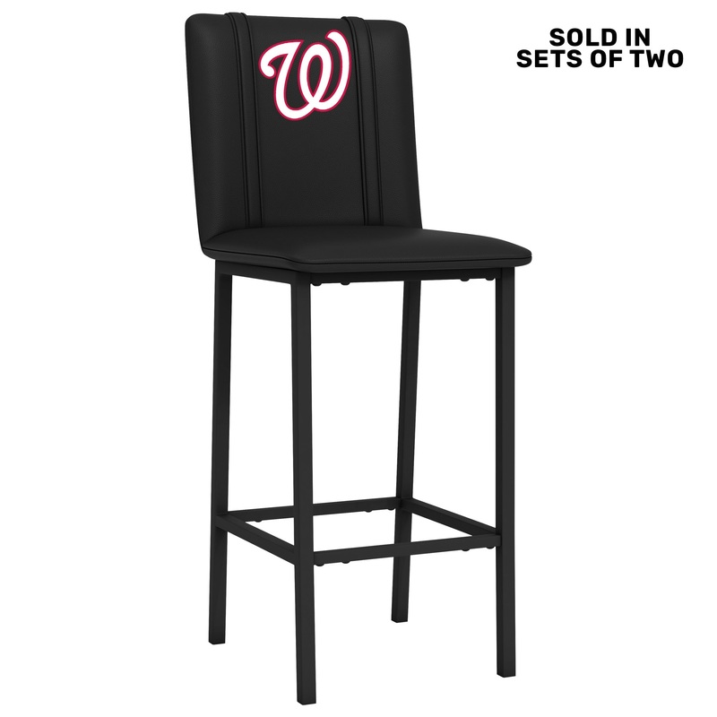 Bar Stool 500 with Washington Nationals Secondary Set of 2
