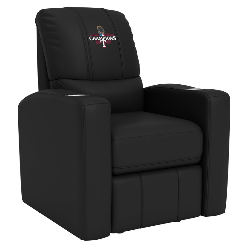 Stealth Recliner with Texas Rangers 2023 Champions Logo