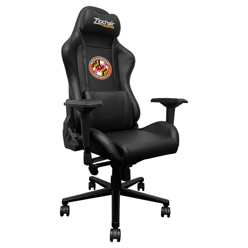 Xpression Pro Gaming Chair with Baltimore Orioles Cooperstown Primary Logo
