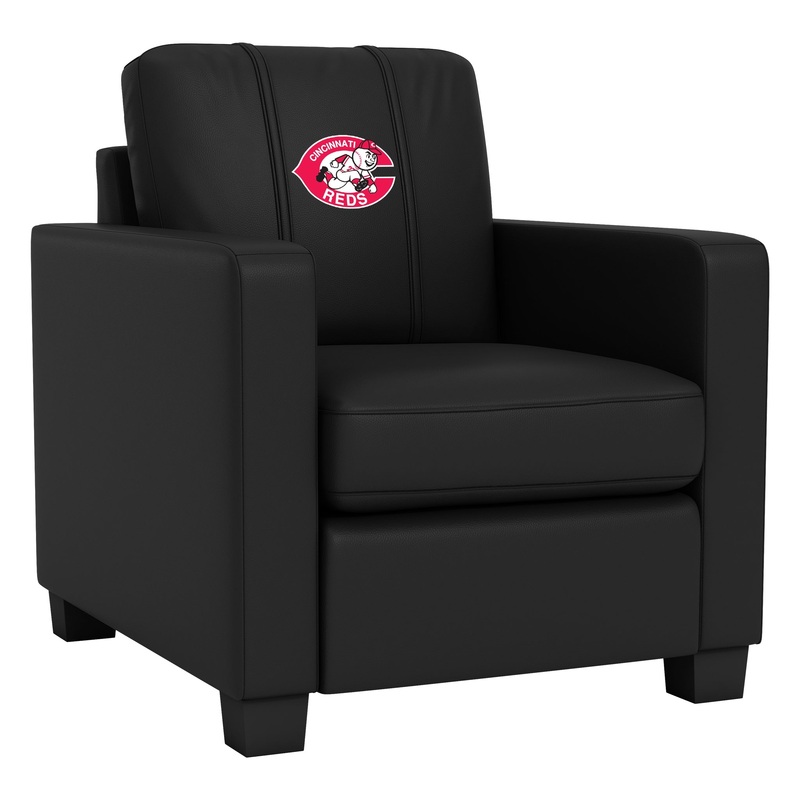 Dyno Stationary Club Chair with Cincinnati Reds Cooperstown
