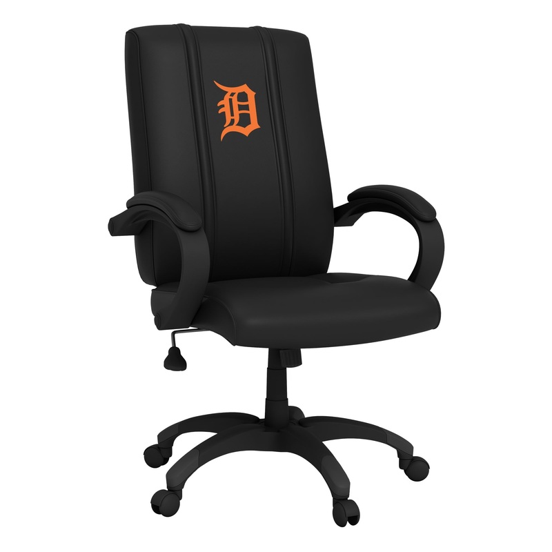 Office Chair 1000 with Detroit Tigers Orange Logo