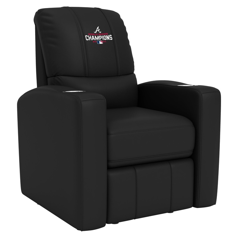 Stealth Recliner with Atlanta Braves 2021 World Champions Logo