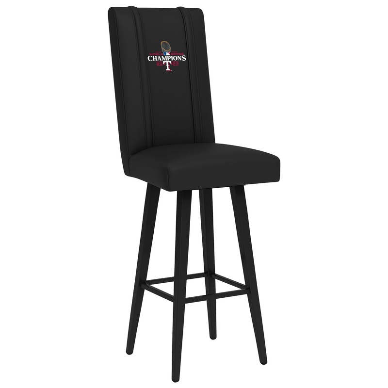 Swivel Bar Stool 2000 with Texas Rangers 2023 Champions Logo
