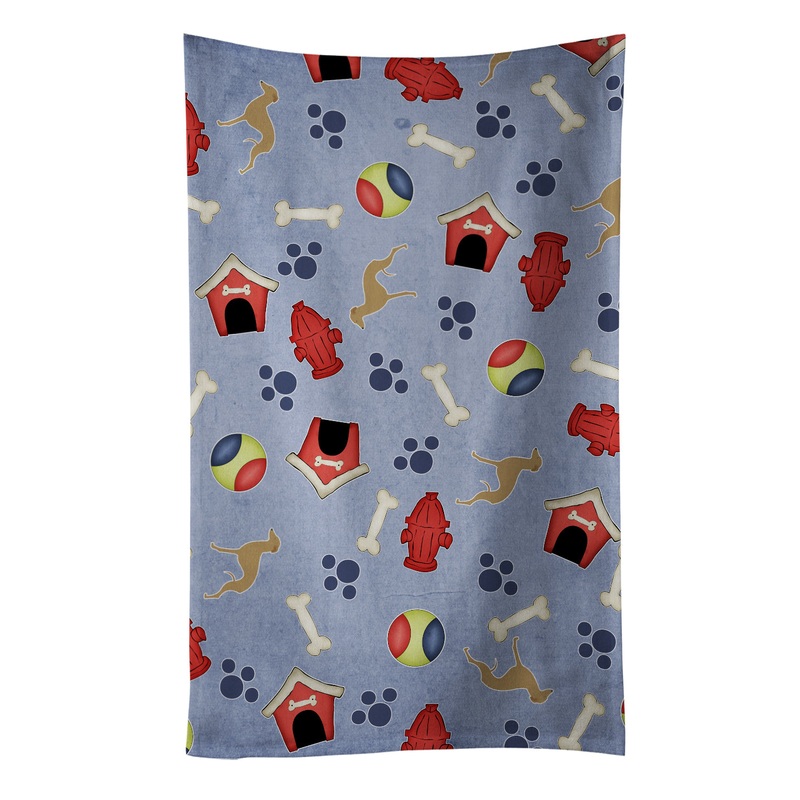 Italian Greyhound Dog House Collection Kitchen Towel  Artistic Dish Towel for Everyday Use BB3914KTWL