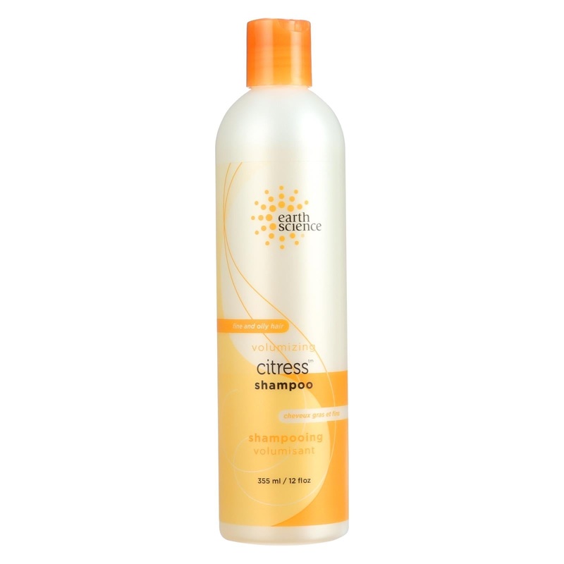 Earth Science Citress Shampoo for Fine and Oily Hair, 12 Fl Oz