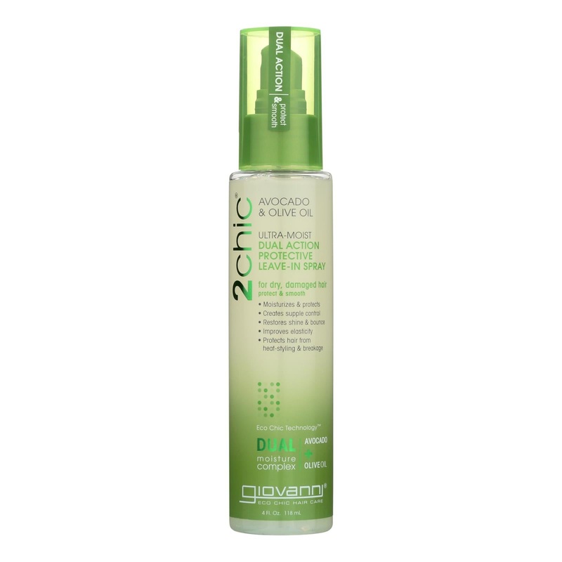 Giovanni 2chic Avocado & Olive Oil Leave-In Conditioner Spray (4 Oz. Pack)