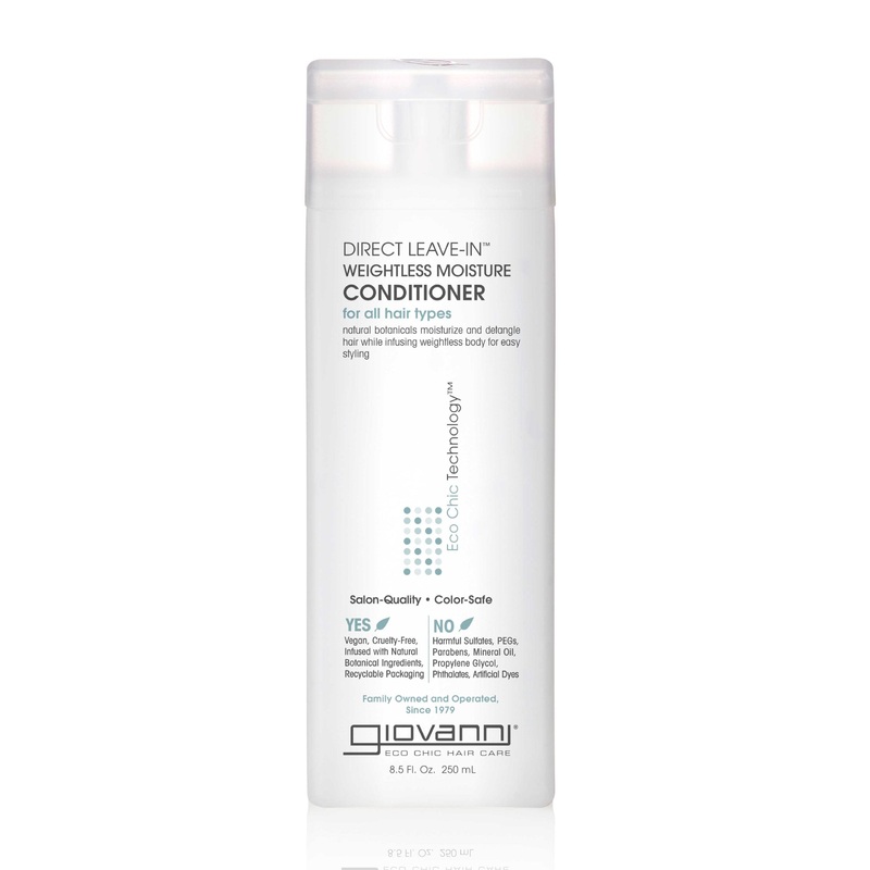Giovanni DIRECT LEAVE-IN WEIGHTLESS MOISTURE CONDITIONER, 8.5 Fl Oz.