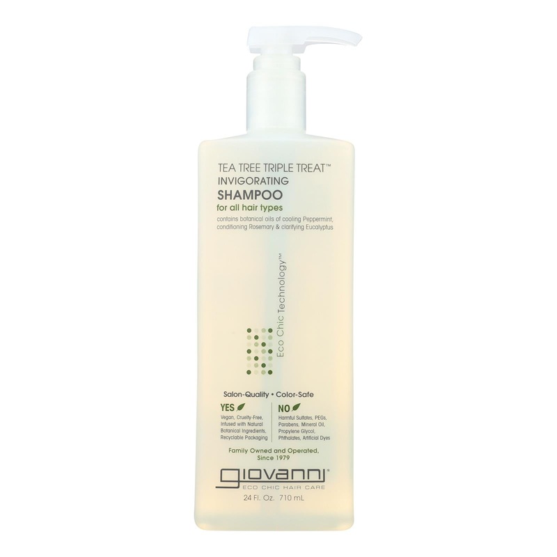Giovanni Tea Tree Invigorating Shampoo 24 oz - 2 Pack