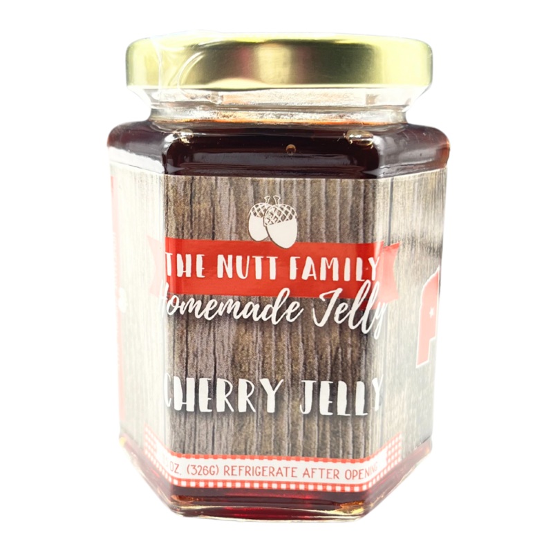 Cherry Jelly | 9 oz | Nutt Family Jams & Jellies