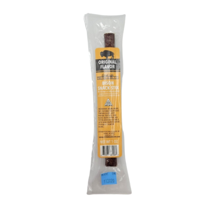 Bison Original Meat Stick | 1 oz | Nebraska Bison