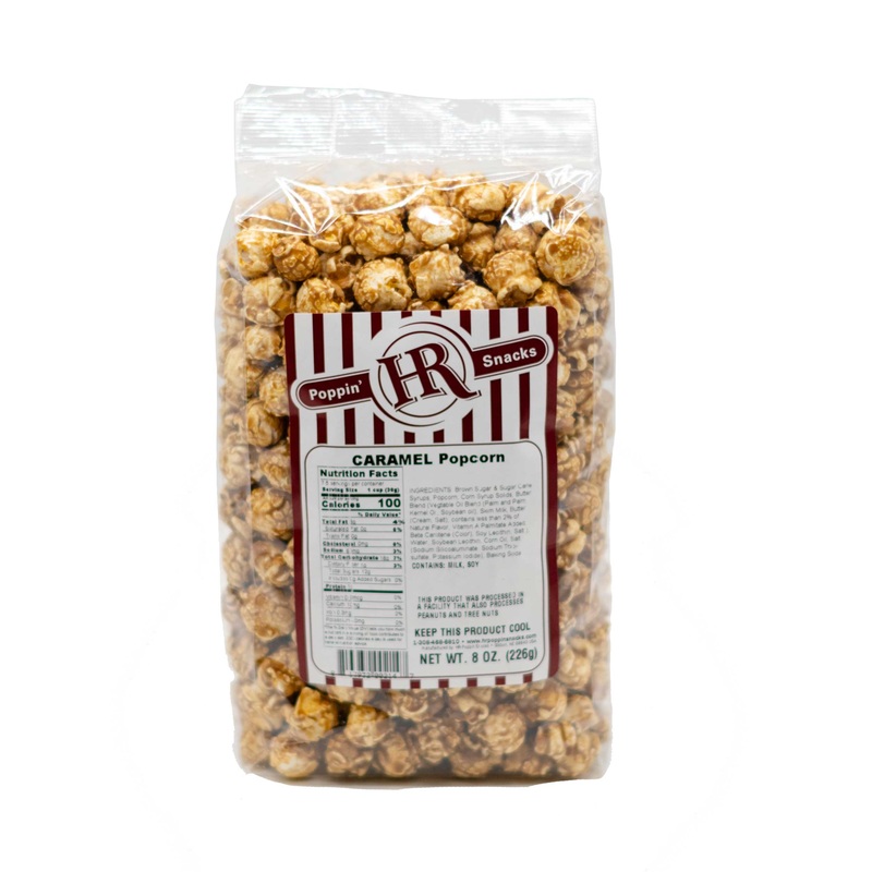 Caramel Popcorn | 8 oz | HR Poppin' Snacks