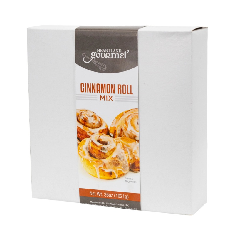 Cinnamon Roll Mix | 36 oz | Icing NOT Included | Heartland Gourmet