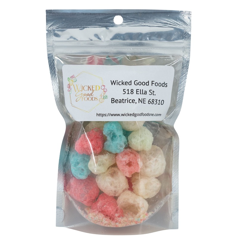 Freeze Dried Gummy Bears | 1 oz. | Wicked Good Foods