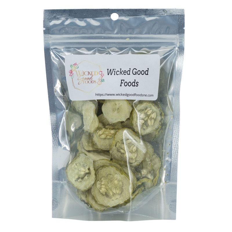 Freeze Dried Pickles | .35 oz | Wicked Good Foods