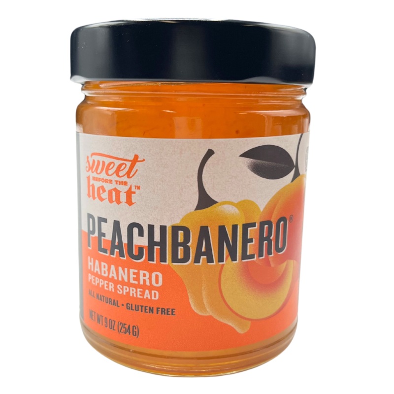 Peachbanero Pepper Spread | 9 oz | Gluten Free | Chili Dawg's Foods of Fire