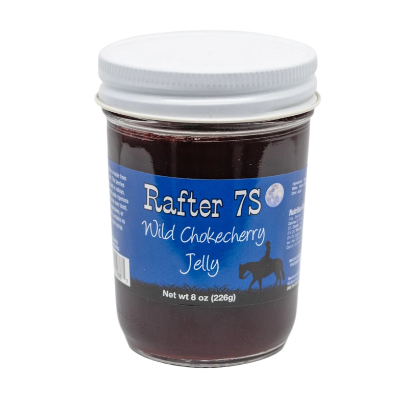 Wild Chokecherry Jelly | 8 oz | Rafter 7S