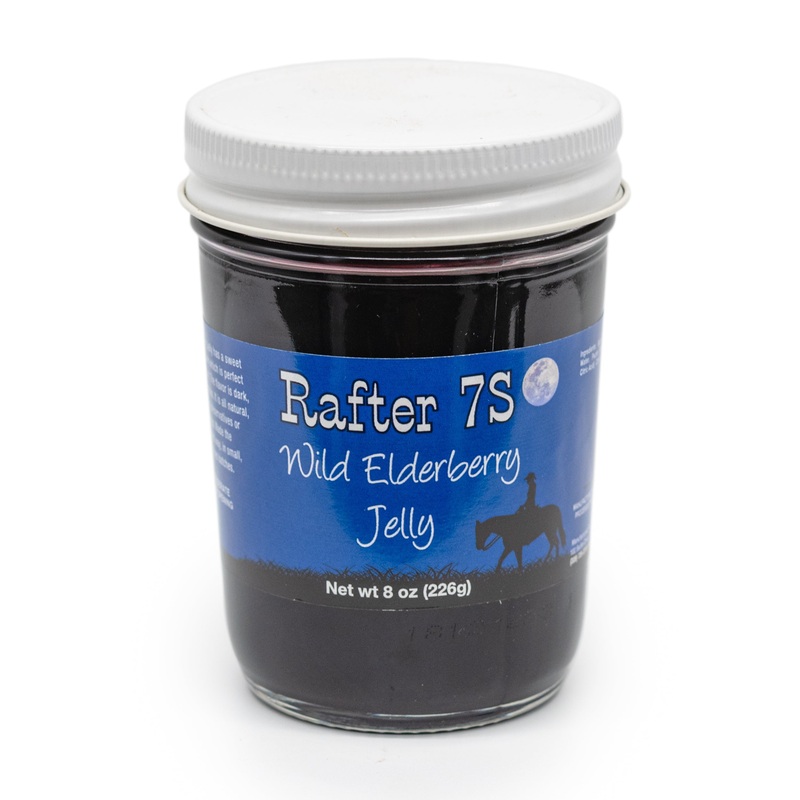 Wild Elderberry Jelly | 8 oz | Rafter 7S