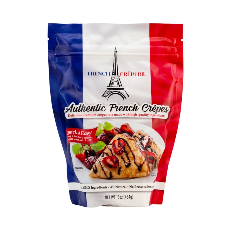 Authentic Crepe Mix | 16 oz | Organic | French Crperie