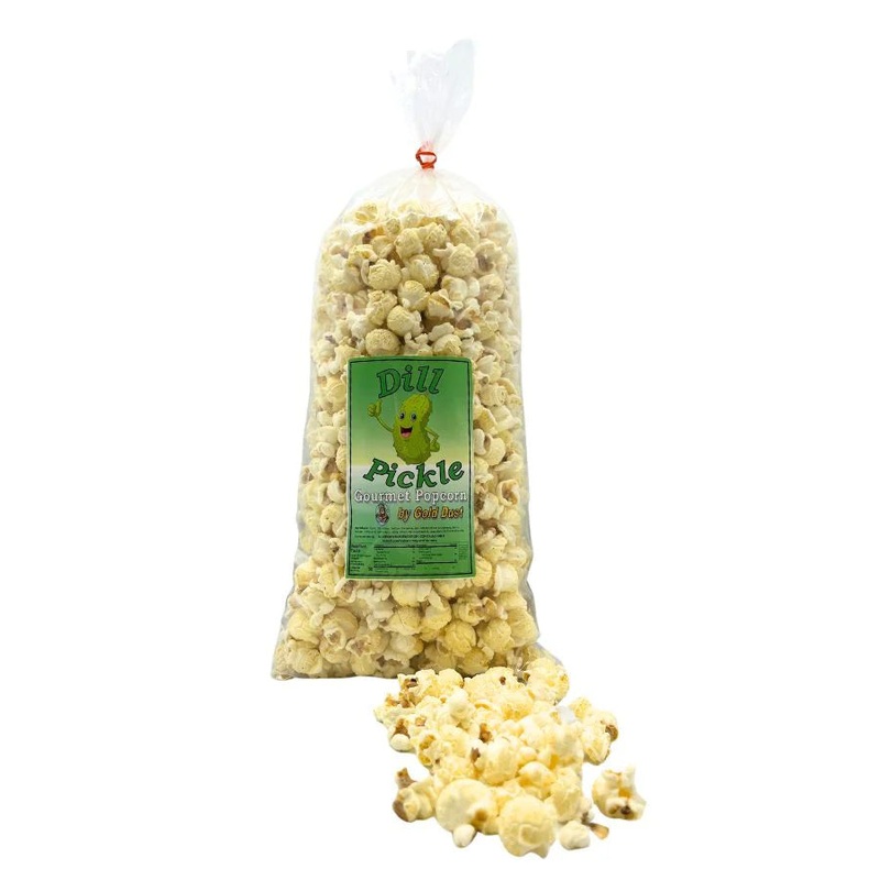 Dill Pickle Popcorn | 8 oz | Non-GMO | Gold Dust Kettle Corn