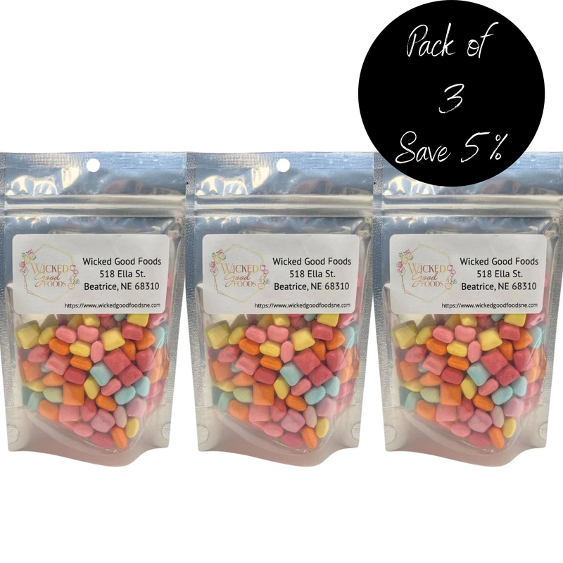 Freeze Dried Starlight Crunch Bites | Pack of 3 | 5 oz | Wicked Good Foods
