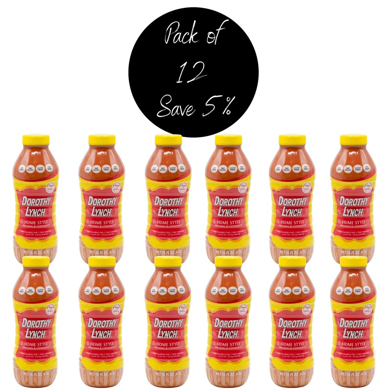 Homestyle Dorothy Lynch Salad Dressing | 16 oz | Case of 12 | Gluten Free