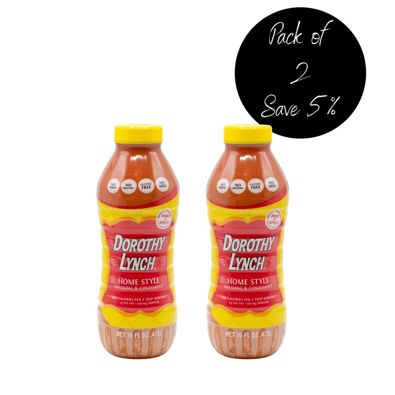 Homestyle Dorothy Lynch Salad Dressing | 16 oz | Pack of 2 | Gluten Free