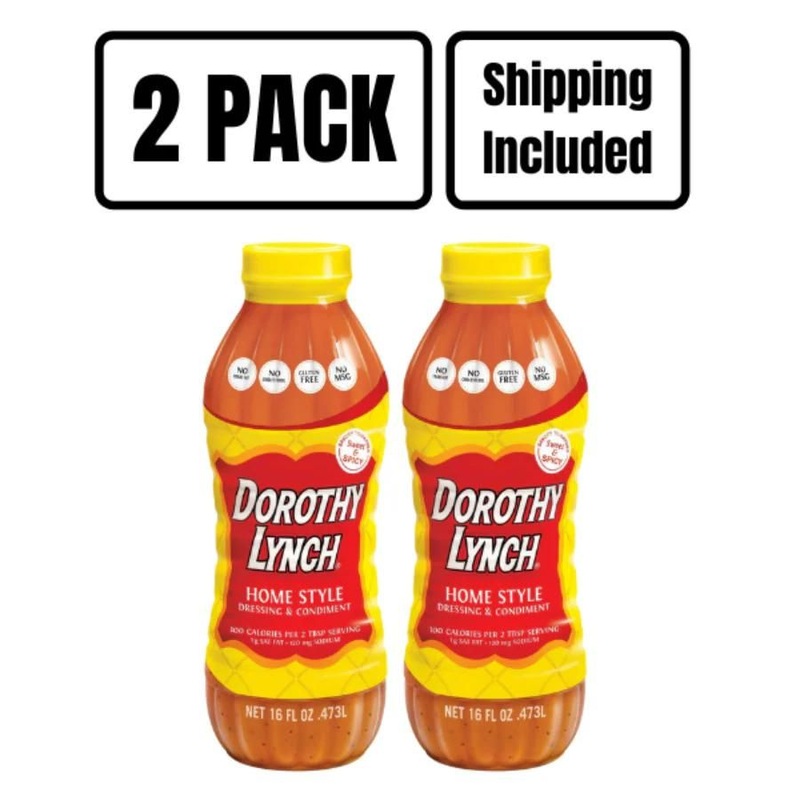 Homestyle Dorothy Lynch Salad Dressing | 16 oz | Pack of 2 | Gluten Free | Shipping Included