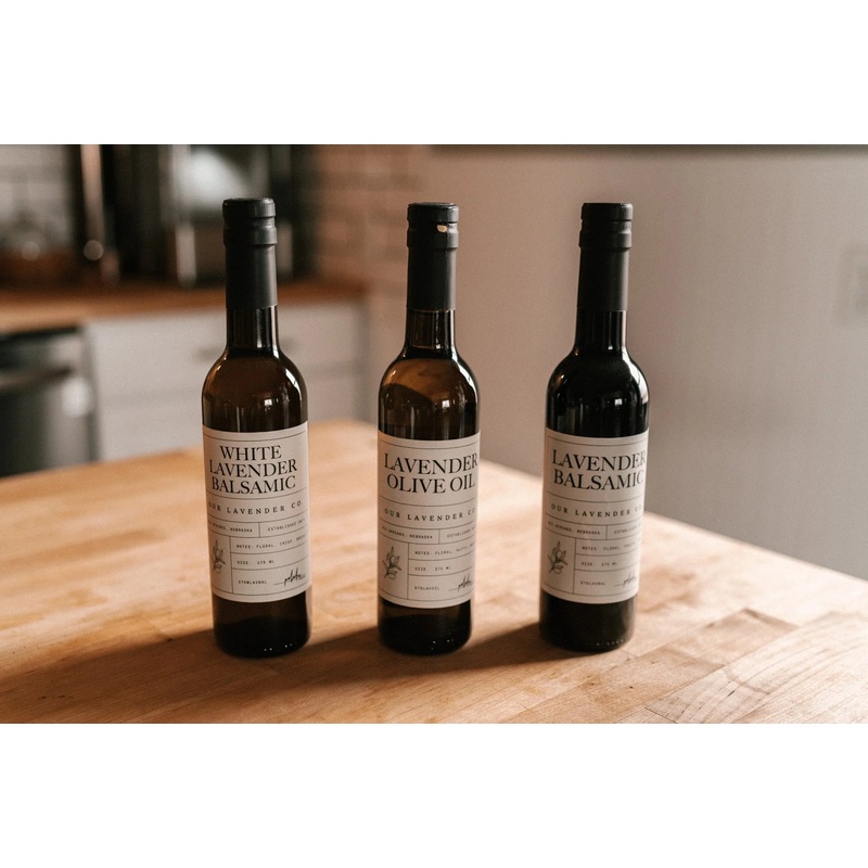 Lavender Balsamic Vinegar | 12.7 oz | Our Lavender Co