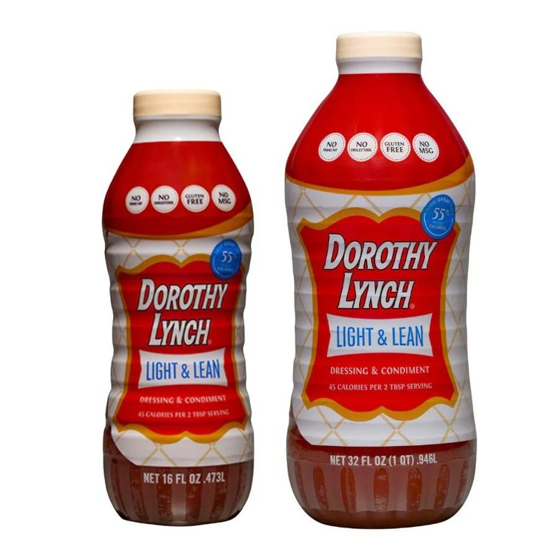 Light and Lean Dorothy Lynch Salad Dressing | 16 oz and 32 oz | Gluten Free | Shipping Included