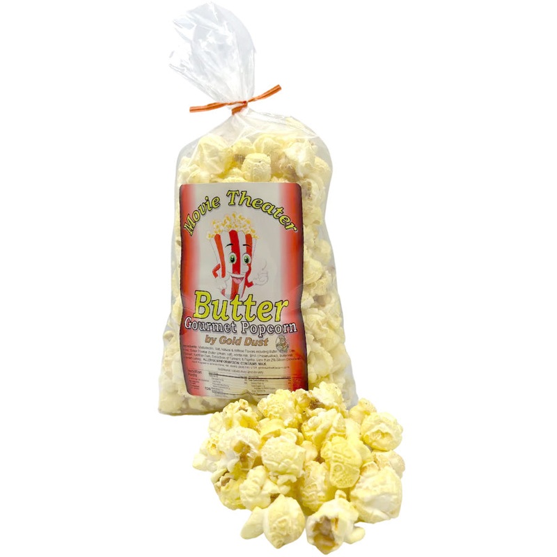 Movie Theater Butter Popcorn | 2 oz | Non-GMO | Gold Dust Kettle Corn