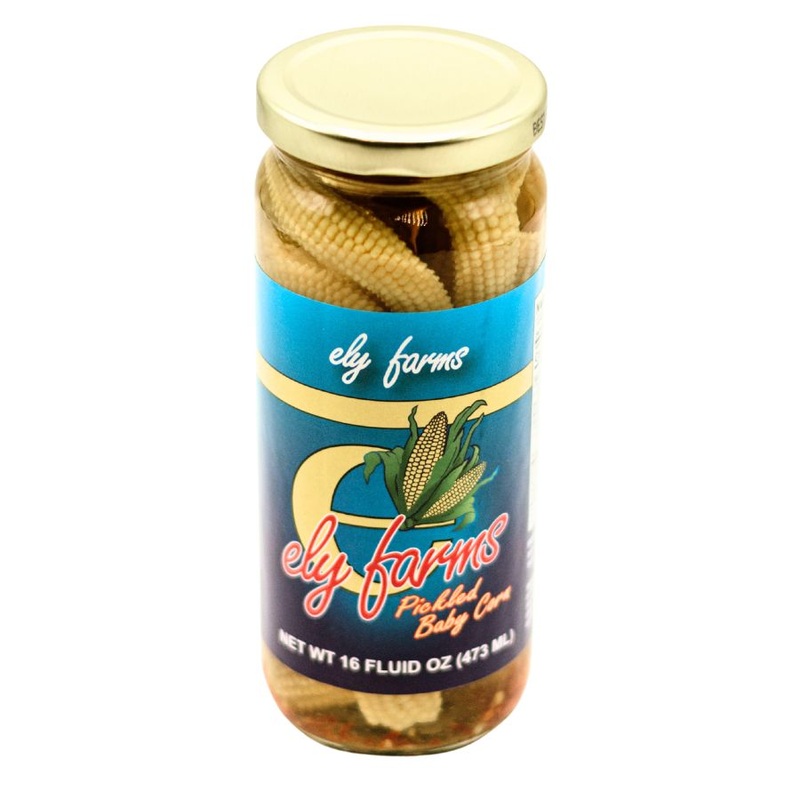Pickled Baby Corn | 16 oz | Ely Farms