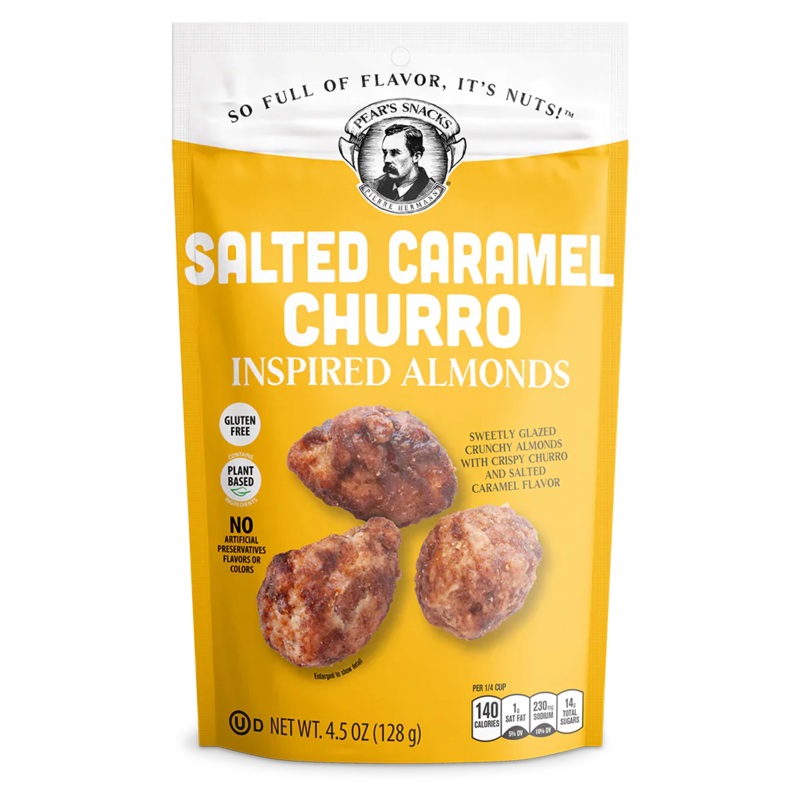 Salted Caramel Churro Inspired Almonds | 4.5 oz | Brenmar