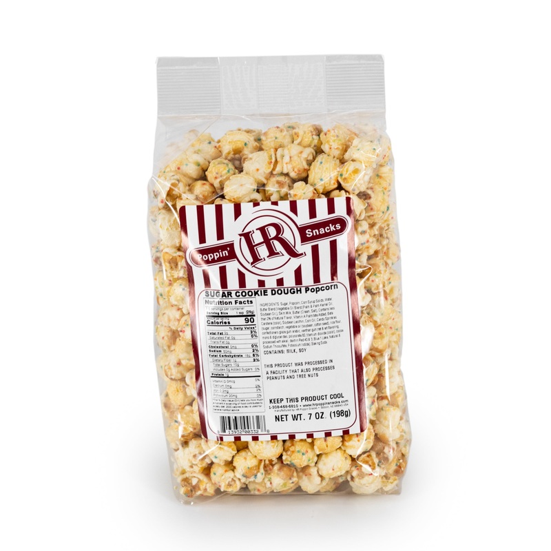 Sugar Cookie Dough Popcorn | 7 oz | HR Poppin' Snacks