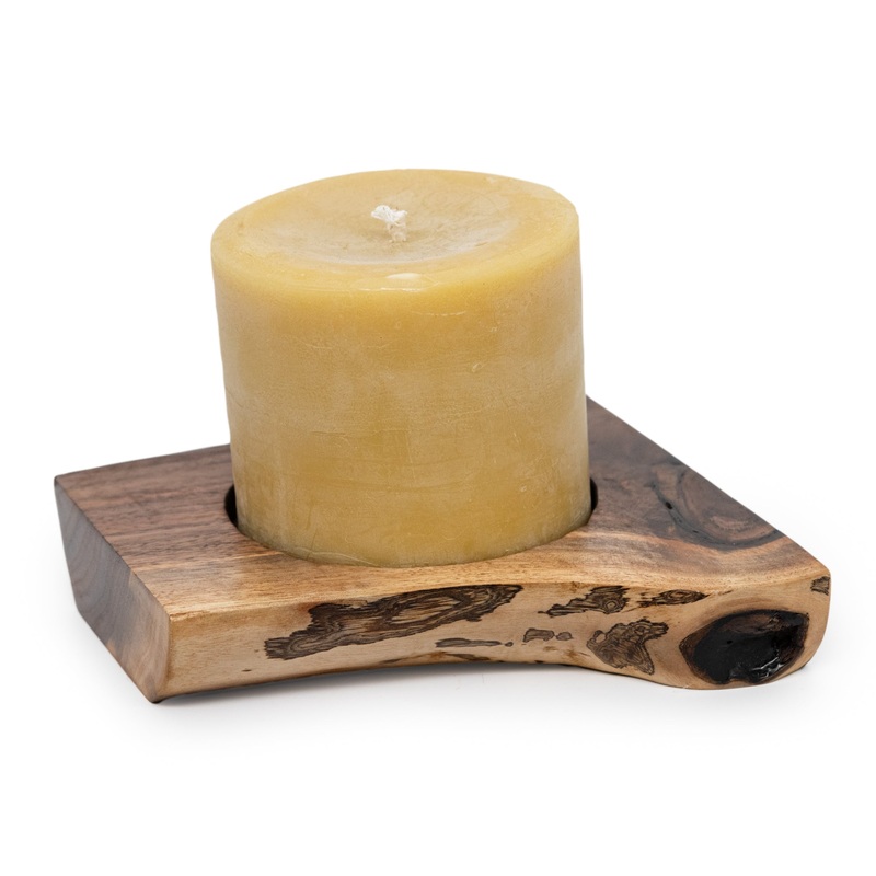 Unscented Bees Wax Candle | 20 oz | Buzz Savories, LLC