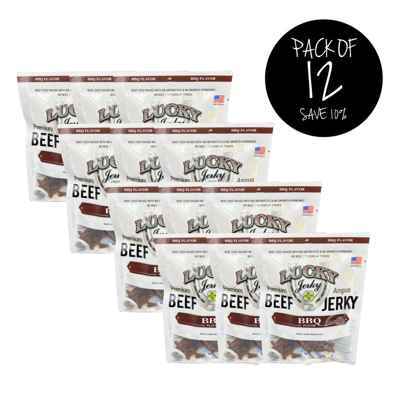 BBQ Beef Jerky | 1.5 oz | Pack of 12 | Nebraska Star Beef
