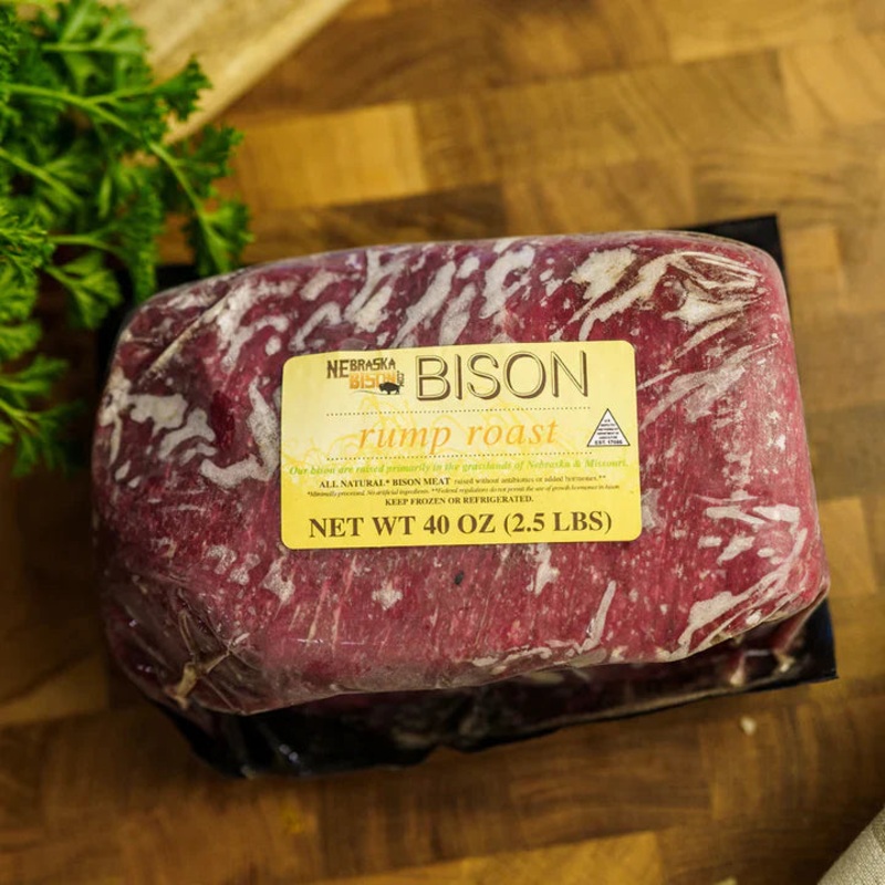 Bison Chuck or Rump Roast | 2.5 lb | Nebraska Bison