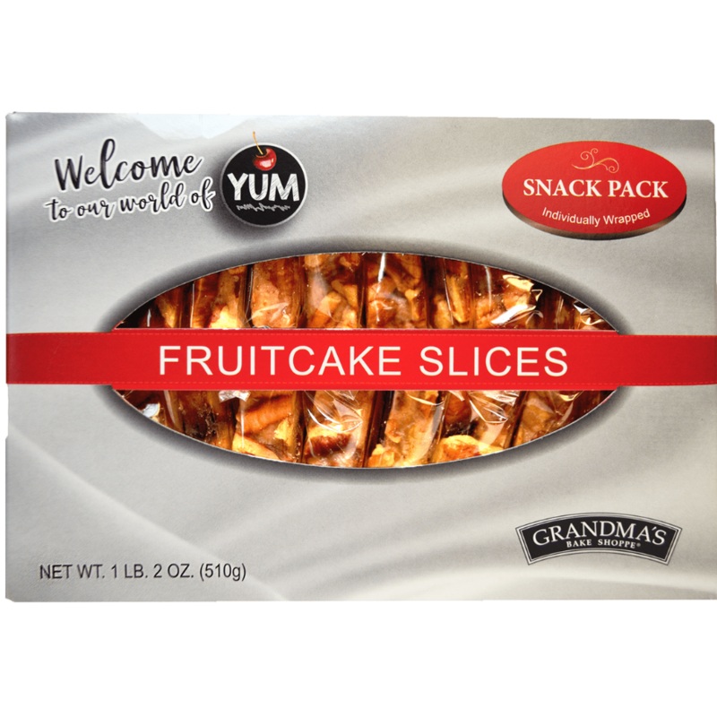 Everyone's Favorite Traditional Fruit Cake Slices | 18 oz | Beatrice Bakery