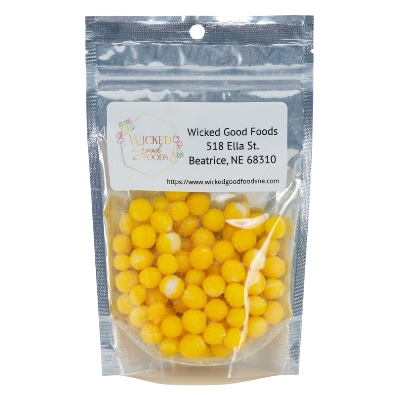 Freeze Dried Lemon Bites | 3 oz | Wicked Good Foods