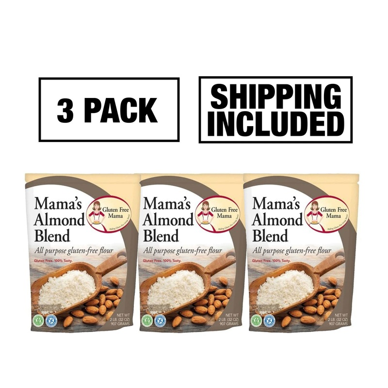 Gluten Free Almond Flour | Pack of 3 | 2 lb | Shipping Included | Gluten Free Mama | 6050