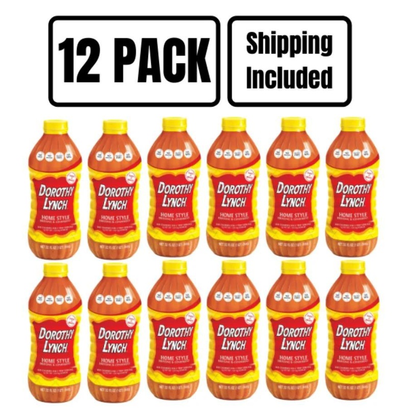 Homestyle Dorothy Lynch Salad Dressing | 32 oz | Case of 12 | Gluten Free | Shipping Included