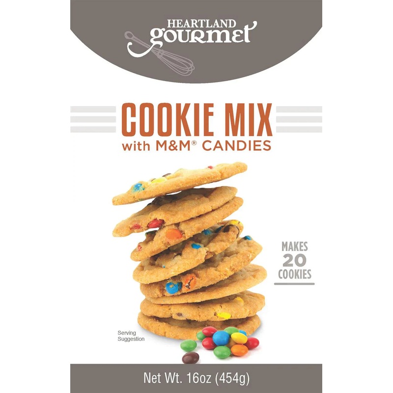M & M Cookie Mix | 16 oz | Heartland Gourmet