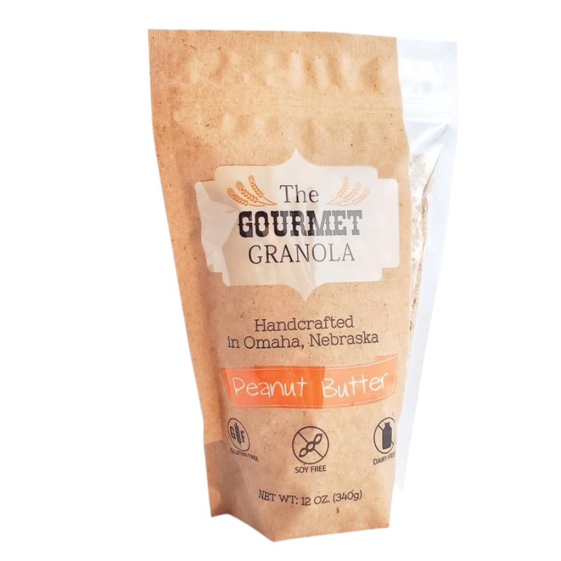Peanut Butter Granola | 12 oz | Gluten, Dairy, & Soy Free | The Gourmet Granola