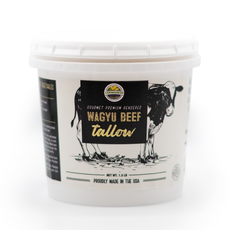 Rendered Wagyu Beef Tallow | 1.5 lb | Cornhusker Kitchen