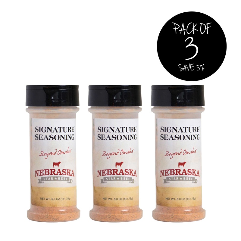 Signature Steak Seasoning | 5 oz | Pack of 3 | Nebraska Star Beef