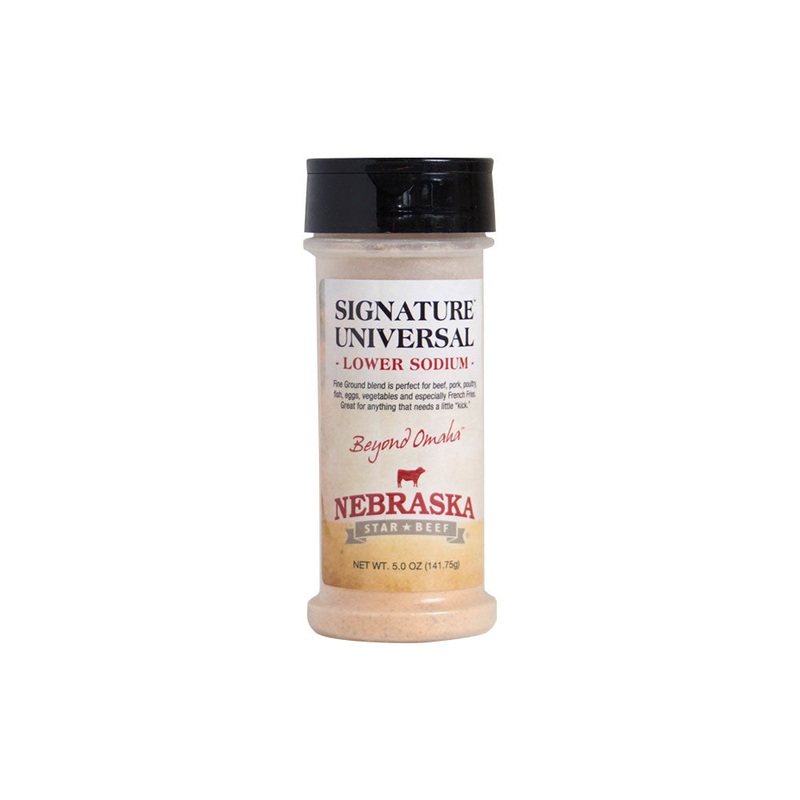 Universal Signature Low Sodium Seasoning | 5 oz | Nebraska Star Beef