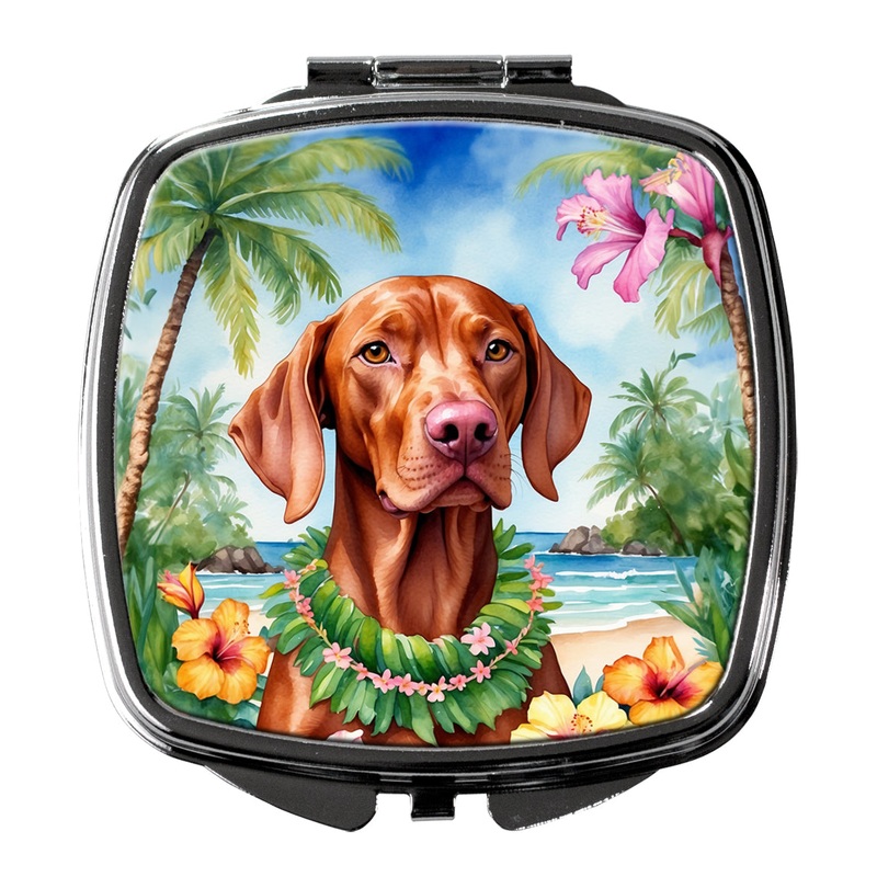 Vizsla Luau Compact Mirror  Stylish Purse Mirror with Artistic Covers